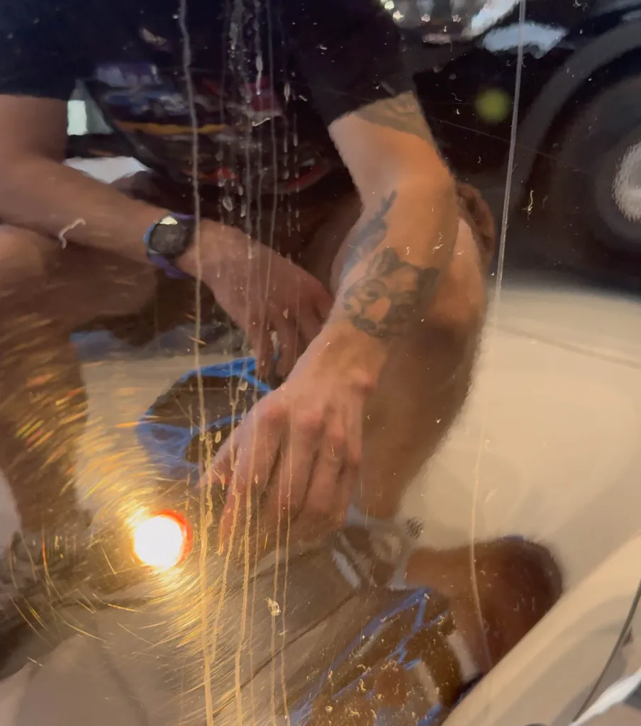 Lakier Porsche Macan przed korektą — stan wyjściowy, Virtura Customs